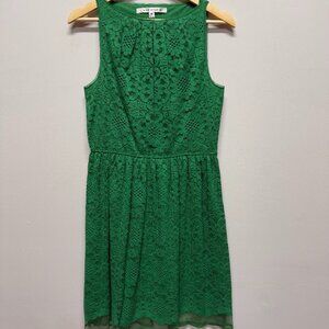 Max Studio Emerald Green Lace Dress